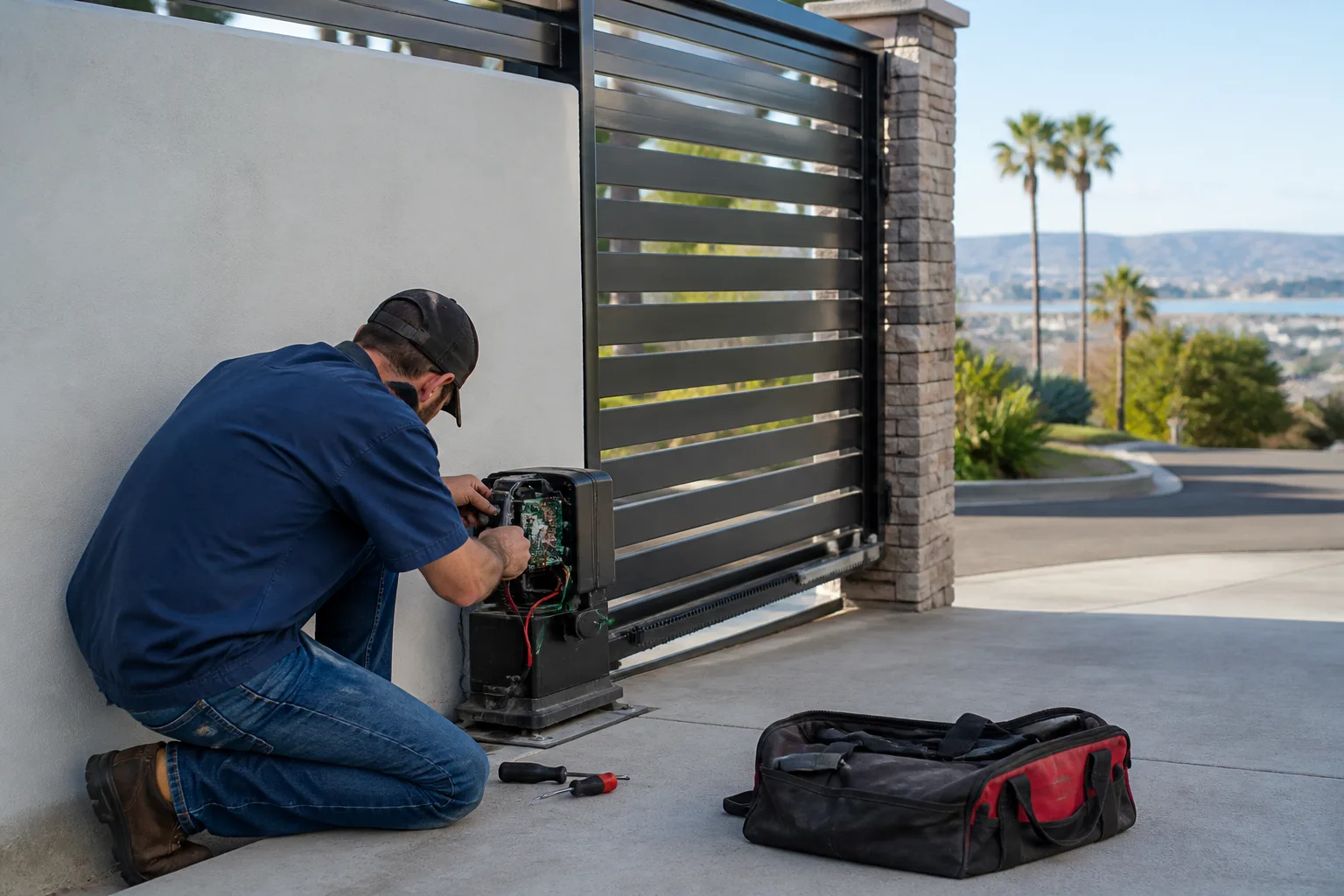 Gate Motor & Opener: Repair or Replace? How San Diego Homeowners Decide